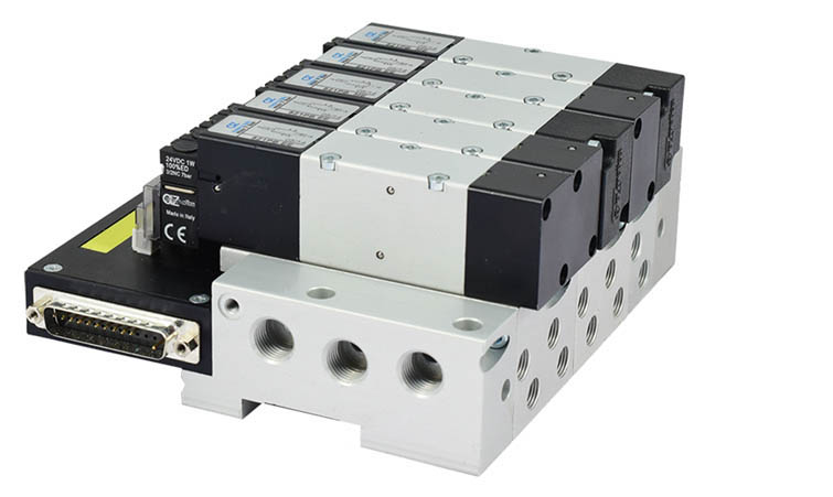 Multiconnessione plug-in modulare G1/8" uscite in base